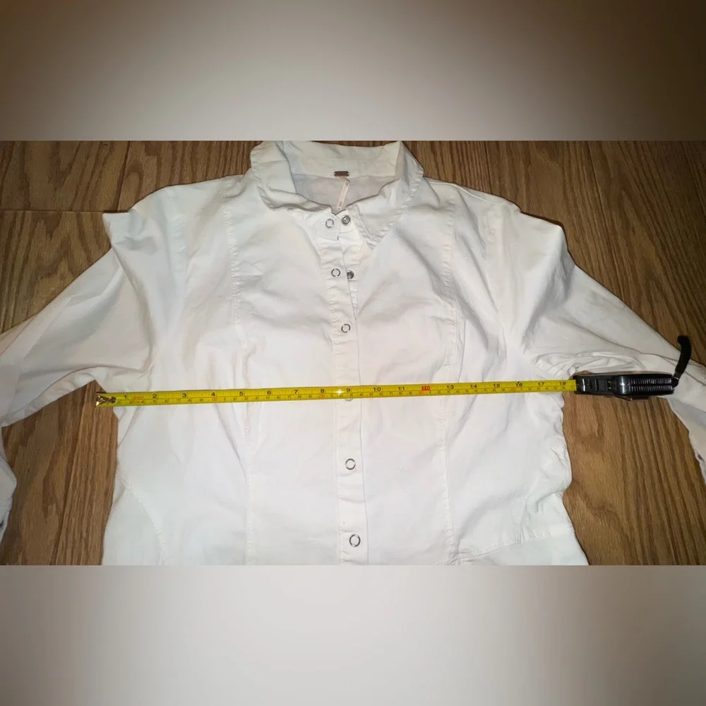Free People White Tunic / Shirt Dress – Size M
